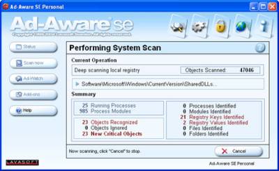 Anti spyware